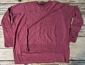 Eileen Fischer Women Size PP Terracotta Knit Sweater